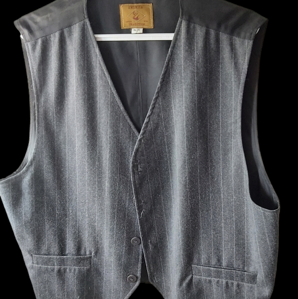 Mens suit vest